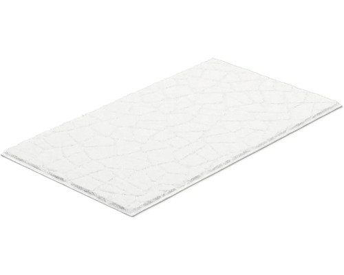 Obdélníkový koupelnový koberec s geometrickým vzorem