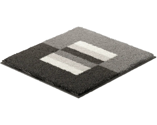 Čtvercová koupelnová předložka s geometrickým vzorem