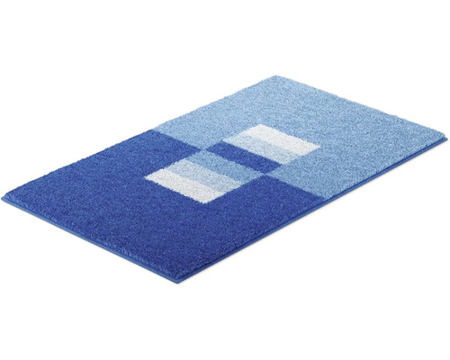 Obdélníková koupelnová předložka s geometrickým vzorem