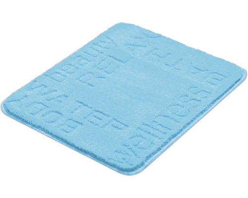 Obdélníková koupelnová předložka s reliéfním vzorem