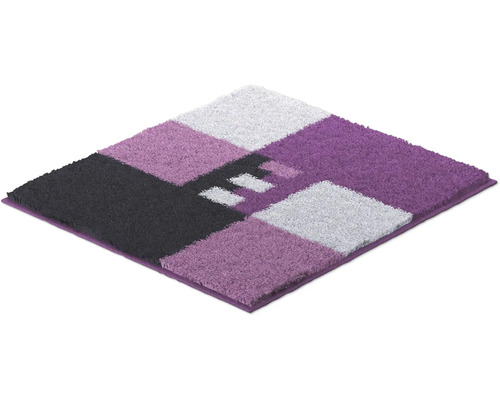 Čtvercový koberec s geometrickým vzorem