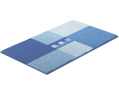 Obdélníková koupelnová předložka s geometrickým vzorem