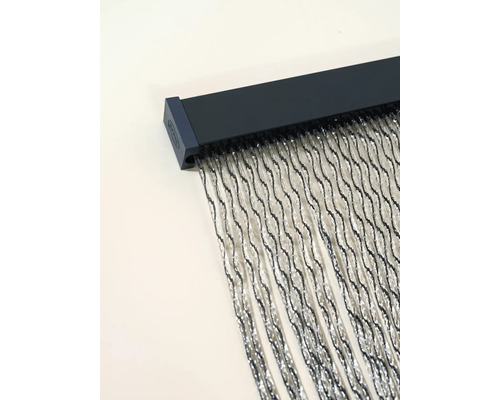 Korálkový závěs s montážní lištou