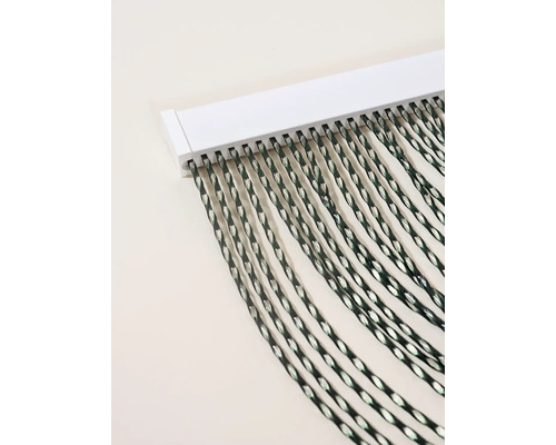 Dekorativní provázkový závěs s bílým držákem