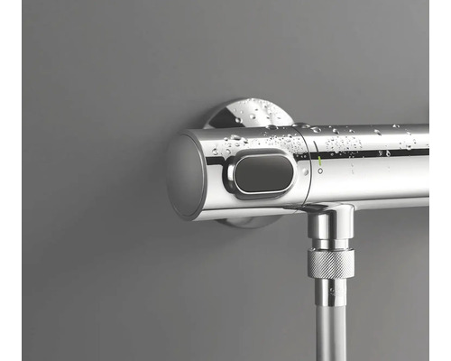 Termostatická sprchová baterie s kapkami vody