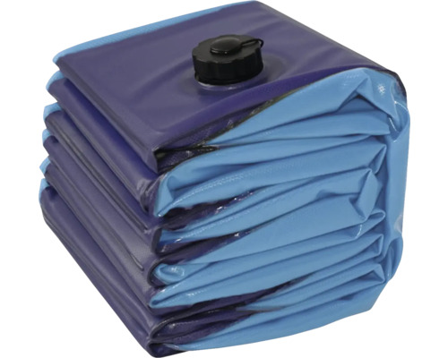 Složený bazén ve čtvercovém tvaru s plnicím hrdlem