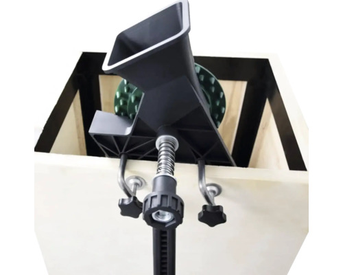 Nástavec pro štěpkovač pro upevnění na pracovní stůl