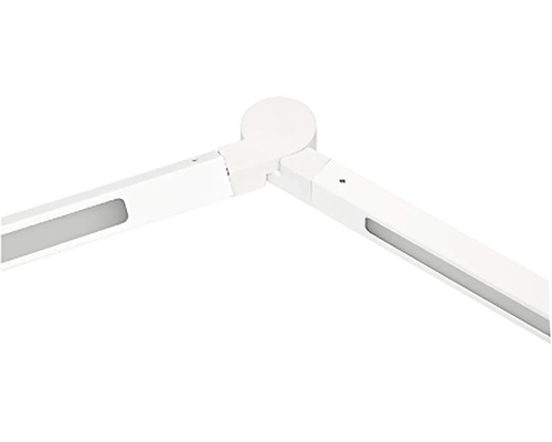Detail LED stolní lampy s nastavitelným kloubovým ramenem