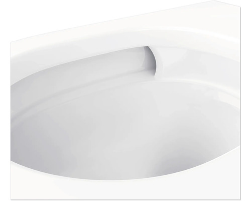 Detail keramické toalety