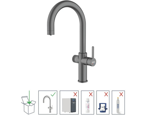 Kuchyňská baterie s vysokým výtokem