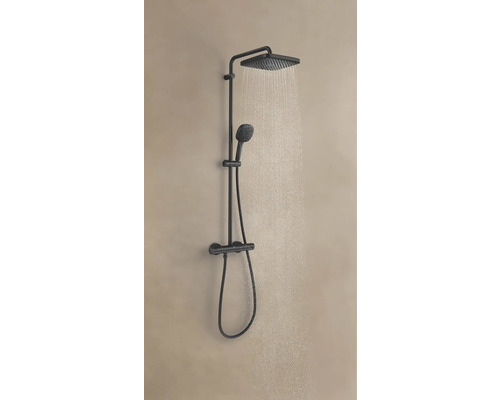 Sprchová armatura s hlavovou a ruční sprchou s vodním paprskem