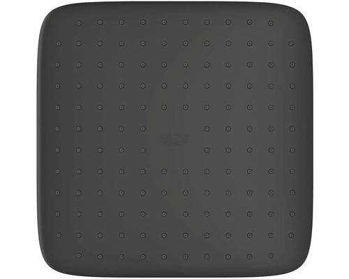 Čtvercová sprchová hlavice s několika tryskami