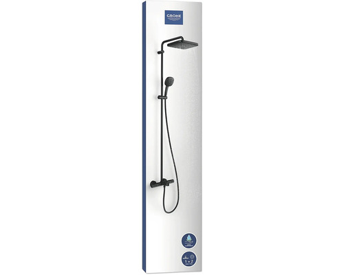 Sprchový systém s hlavovou a ruční sprchou Grohe Logo