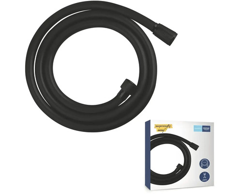 Černá sprchová hadice s obalem