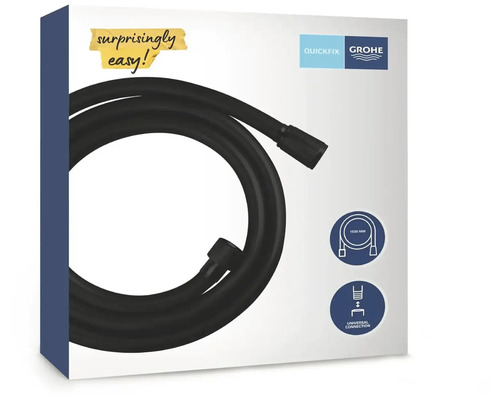Balení sprchové soupravy Grohe s 1500 mm sprchovou hadicí a univerzálním připojením