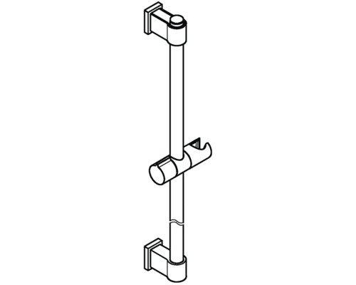 Sprchová tyč pro montáž v koupelně