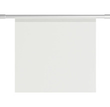 Bílá roleta s kovovou lištou