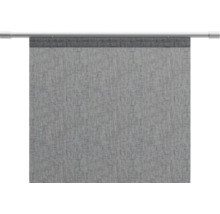 Šedý panelový závěs se závažovou tyčí