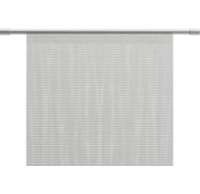 Plisé roleta s vodorovnými pruhy a vodicí lištou