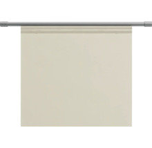 Béžová okenní roleta s kovovou tyčí pro montáž