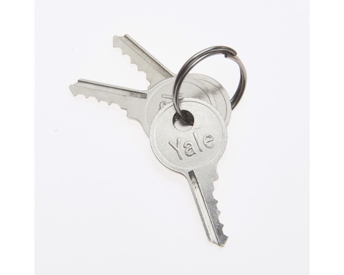 Klíče Yale s kroužkem na klíče