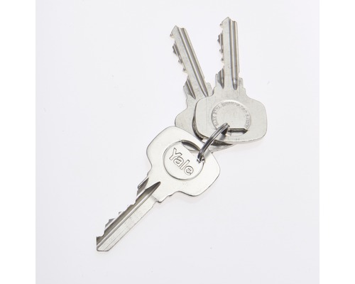 Svazek klíčů Yale se třemi klíči