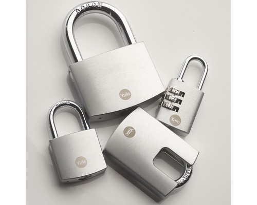 Různé visací zámky Yale