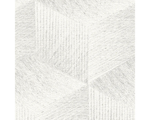 Detail bílé vinylové tapety s jemnou strukturou
