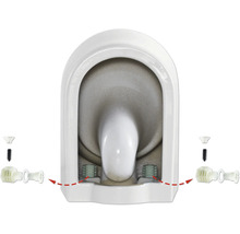 Upevnění stojící toalety