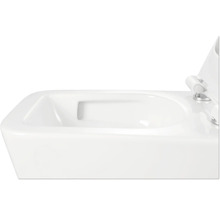 Detail bílé toalety