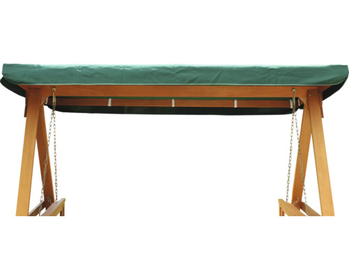 Dřevěná houpačka se sluneční stříškou