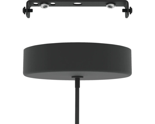 Stropní svítidlo s montážní deskou a šrouby