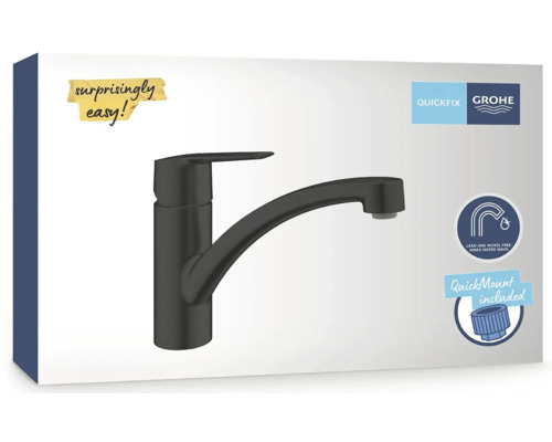 Umyvadlová baterie Grohe Quickfix s jednou pákou v obalu produktu