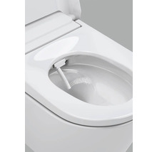 Bílé bidetové WC s funkcí vodní trysky