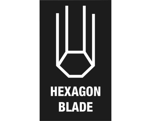 Symbol šestihranné čepele