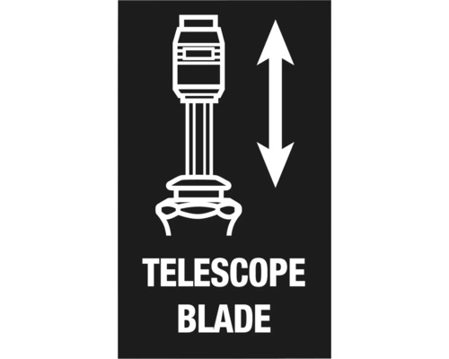 Teleskopická čepel