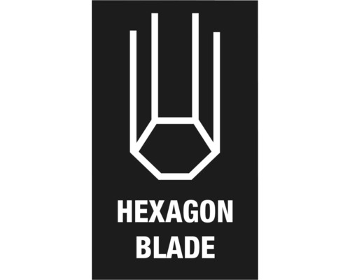 Symbol pro šestihrannou čepel