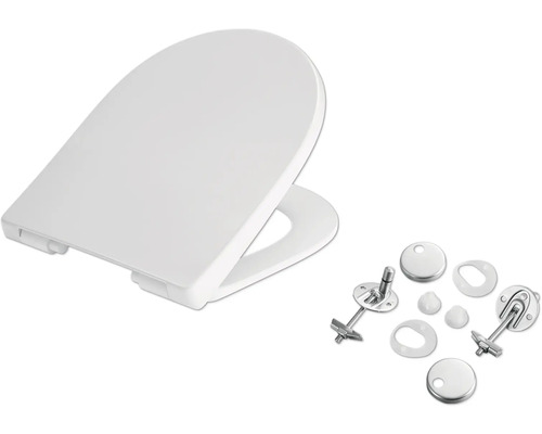 WC sedátko s upevňovacím materiálem