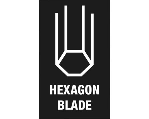 Symbol šestihranné čepele