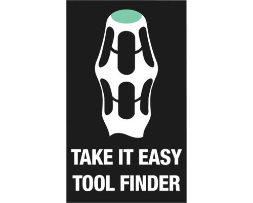 Symbol Take it easy Tool Finder