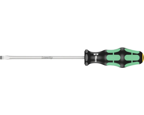 Plochý šroubovák s logem Wera a technologií Lasertip