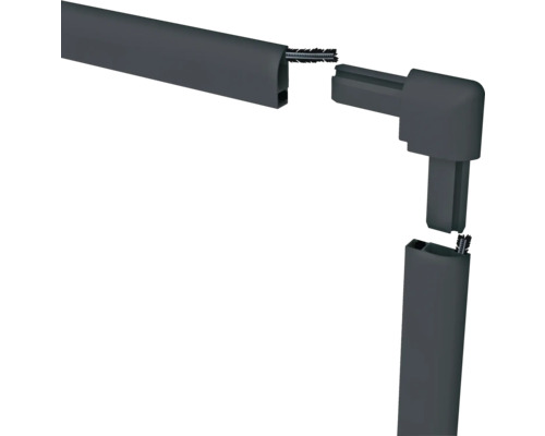 Těsnicí profily pro okna a dveře s rohovým konektorem