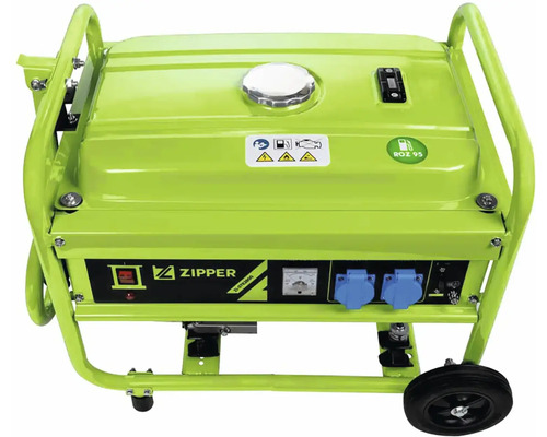 Elektrocentrála s kolečky pro mobilní použití