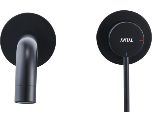 Umyvadlová baterie Avital pro montáž na stěnu