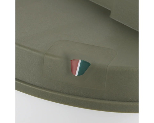 Symbol třídění odpadu na odpadkovém koši