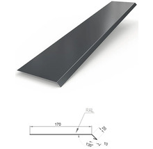 Střešní okrajový profil s rozměry