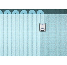 Bazén s čisticím robotem