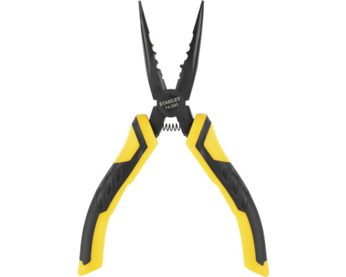 Kombinované kleště Stanley s žlutočernou rukojetí