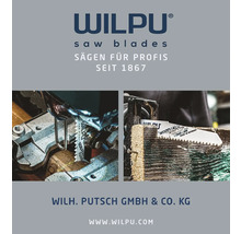Pilové listy Wilpu pro profesionály používané při řezání obrobků