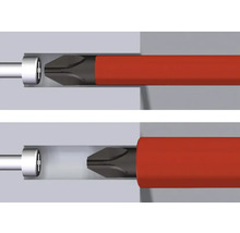 Znázornění šroubováku s plochým šroubem